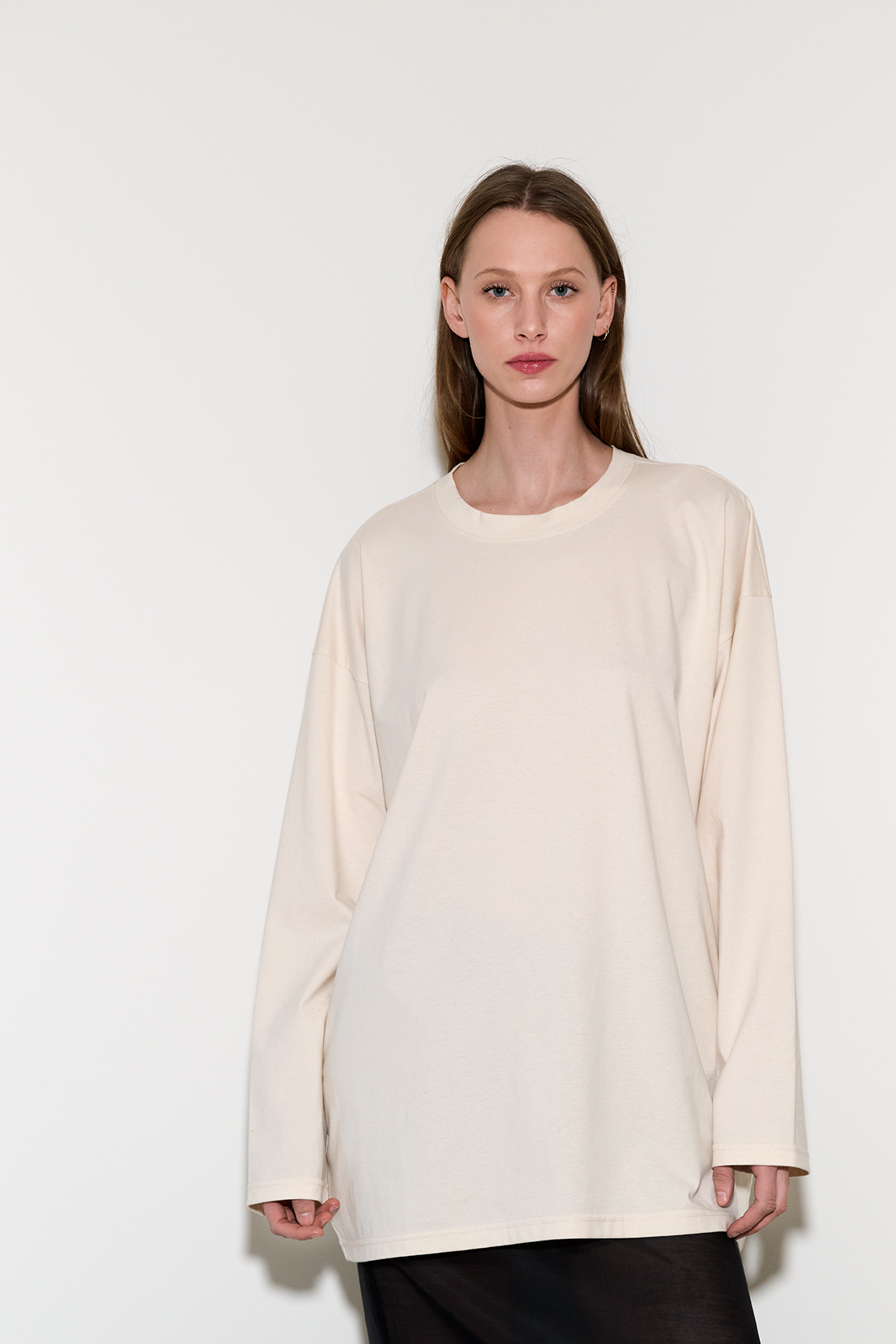 top boy XL longsleeve cream jersey