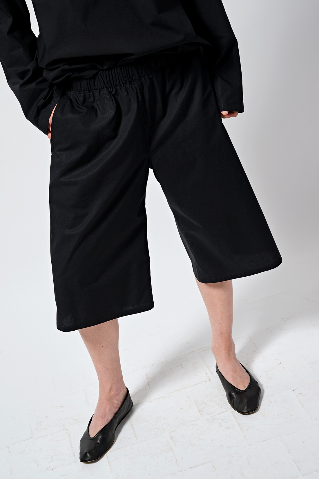 pants flexy XL black cotton