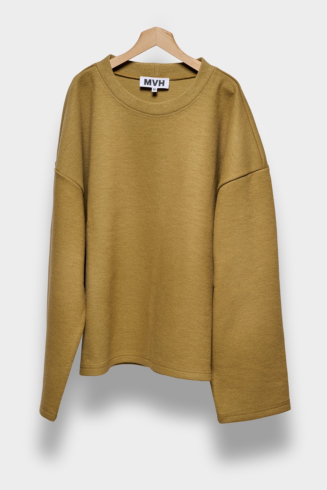 sweater box kaki wool