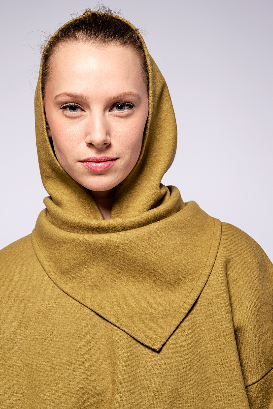 scarf le petit kaki wool