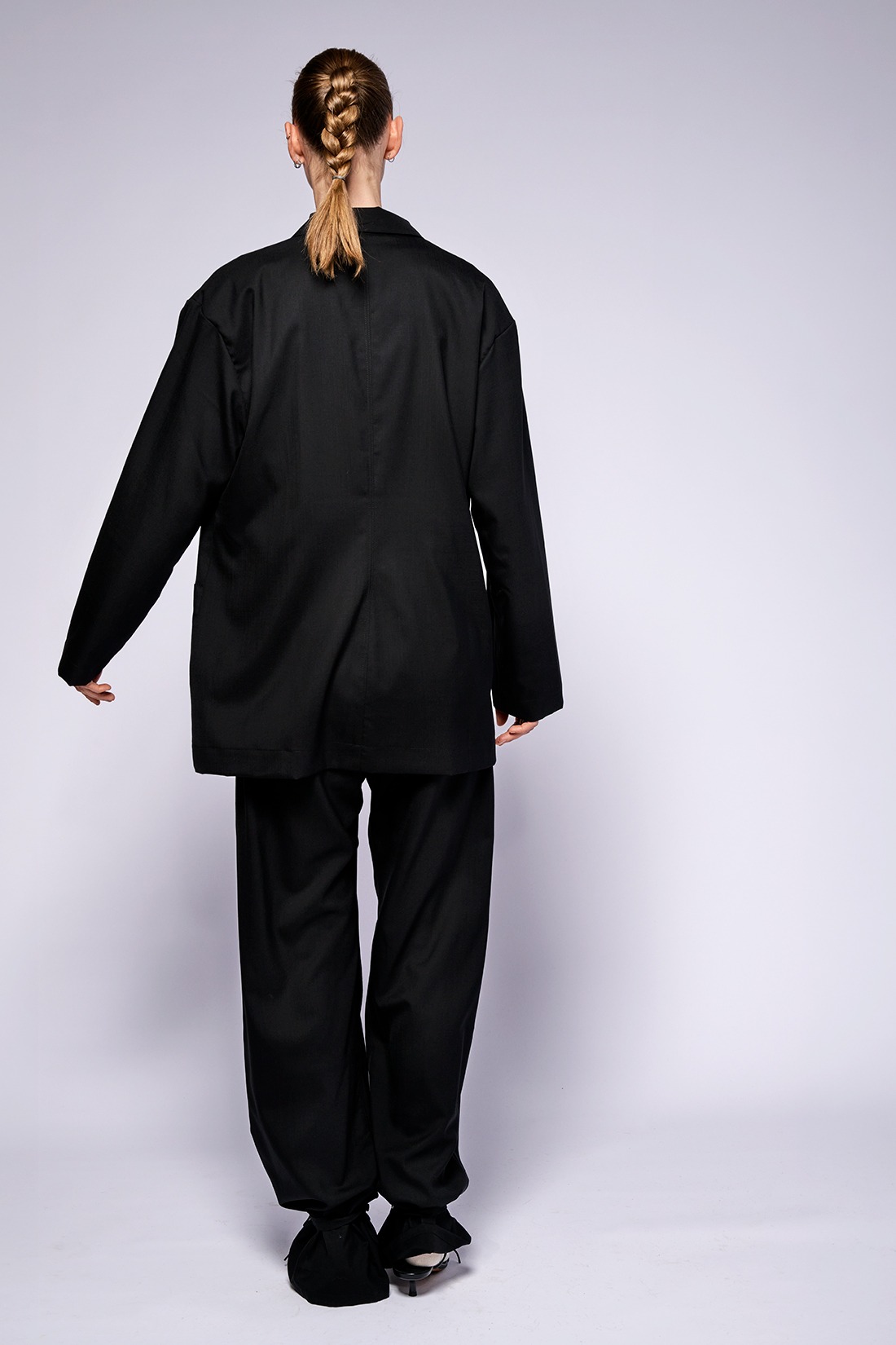 jacket dandy black cool wool