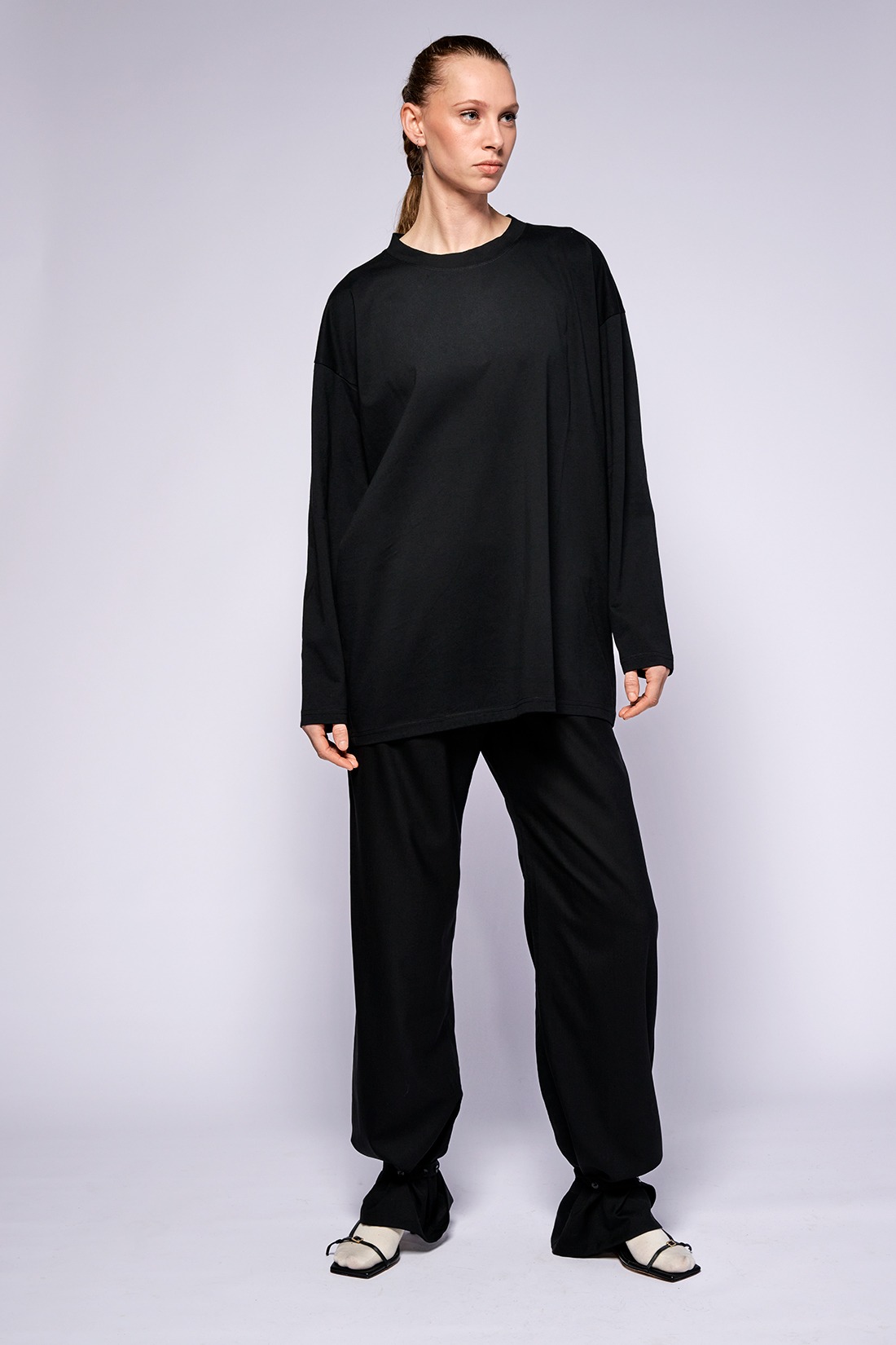top boy XL longsleeve black jersey